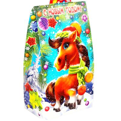 Детский подарок на Новый Год в картонной упаковке весом 245 грамм 